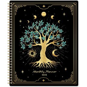 2025 Monthly Planner - Monthly Planner/Calendar 2025, from January to December 2025, 8.75'' x 11'', 12-Months 2025 Planner With Tabs, Inner Pocket