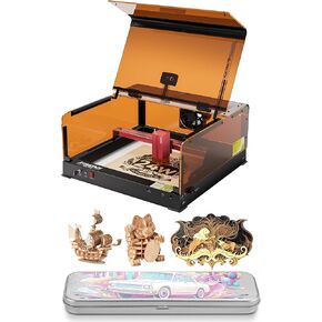 ATOMSTACK A24 Ultra 24000mW Output Laser Engraving Machine for Bulk Engraving Cutting with Enclosure Camera Engraving Machine for Wood Acrylic Leather Stone Metal with B3 Enclosure