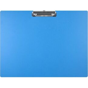 11x17 Clipboard Landscape Extra Large Clipboard Super Tough 11 x 17 Clipboards Low Profile Clip Not Fragile PP Plastic Blue Pack of 1