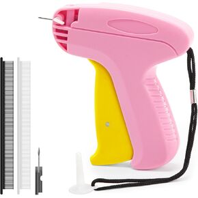 Stitchy Quick Clothing Fixer, Mini Stitch Gun for Clothes, Tagging Gun for Clothing, Includes 2 Fine Needle, 1000 White & 1000 Black Fasteners, Clothing Tag Gun for Clothes Quick Stitch Sewing Gun