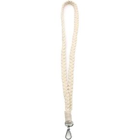 Boho Macrame Keychain Neck Lanyard Wristlet Keychain Long Wrist Lanyard Strap Badge Lanyard for ID Badges Key Wallet