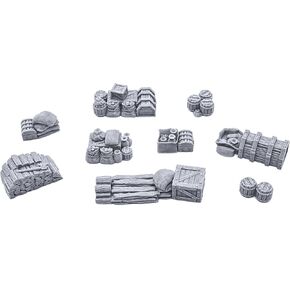 EnderToys Wagon Cargo by GameScape3D, 3D Printed Tabletop RPG Scenery and Wargame Terrain 28mm Miniatures