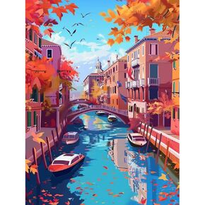 eniref Paint by Numbers for Adults, Vase Flowers by Window DIY Arts and Crafts for Adults Beginners, Acrylic Paint by Numbers Kits with Paints and Brushes,Perfect for Home Decor 16X20 Inch