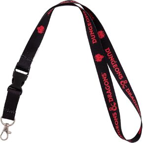 Desert Cactus Dungeons & Dragons Lanyard D&D Keychain Car Keys ID Badge Holder Detachable Breakaway Snap Buckle (Lanyard Design A)