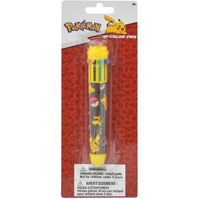 Pokemon Pikachu 10-1 Multicolor Retractable Pen