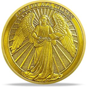 Finally Supper Religious Coin Gifts Set | Inspirational Bible Scene Medallion with Coin Capsule, Display Stand & Card | Faith-Based Gifts for Spiritual Reflection for Men & Women