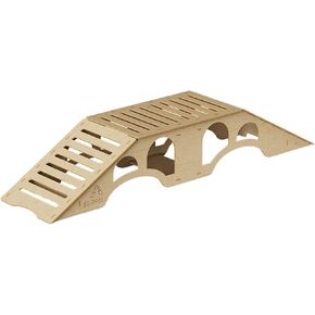 جسر مسار الدعامة محاكاة الطريق عقبة منحدر حاد لسيارة RC الزاحف 1/18 1/24 TRX4M UTB18 SCX24 AX24 FCX24 (جسر)