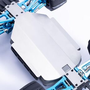 Steel Skid Plate for 1/16 Hyper Go/Jetwood/BEZGAR RC Car Upgrades | Chassis Protector