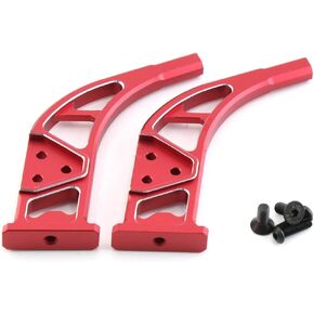 Aluminum Alloy Rear Wing Mount Diffuser Support for Arrma Felony 1/7, Infraction 6S BLX, Limitless Roller - Upgrade Parts ARA320519 (Red)