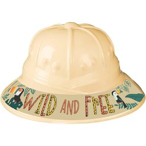 amscan Wild and Free Safari Hat - 10" x 11.25" x 5.5" | Dirty White | 1 Pc.