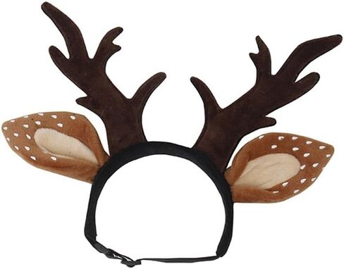 Cat Reindeer Antlers Cat Xmas Hat Pet Headbands Cat Christmas Accessories Pet Holiday Costume in Saudi Arabia