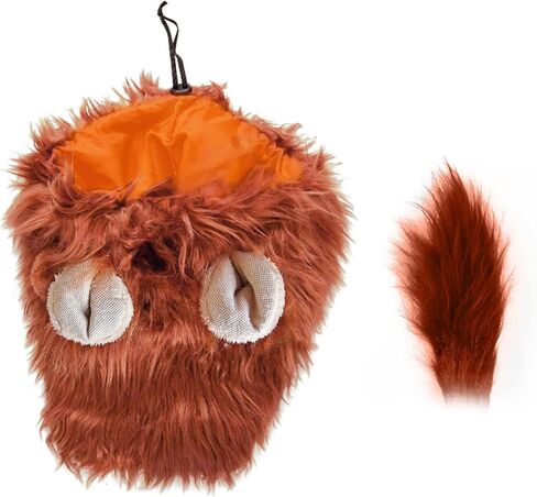 New Dog Costume Halloween Dog Costume Lion Mane for Medium and Large Dogs Realistic Lion Wig Dog Costume Supplement Lion Mane for Photoshoot Entertainment (Light Brown) Size M + Tail Set in Kuwait