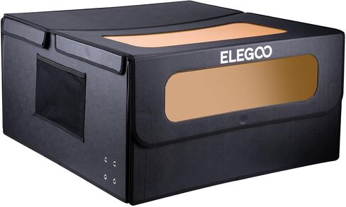 ELEGOO Enclosure for Laser Engraver & Cutter, Laser Engraver Protective Cover with Vent, Against Noise, for Phecda or All Laser, 29.52 * 29.52 * 15.98 Inches Internal Size in Saudi Arabia