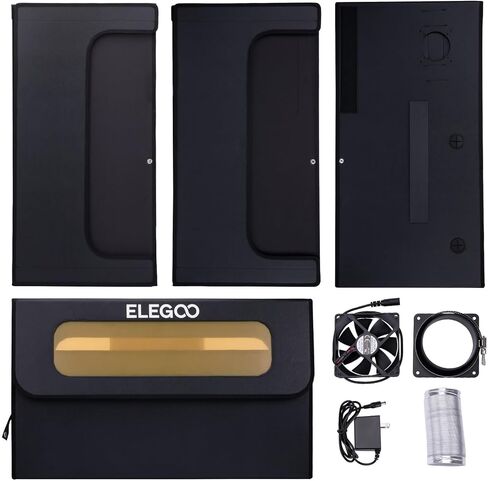 ELEGOO Enclosure for Laser Engraver & Cutter, Laser Engraver Protective Cover with Vent, Against Noise, for Phecda or All Laser, 29.52 * 29.52 * 15.98 Inches Internal Size in Saudi Arabia