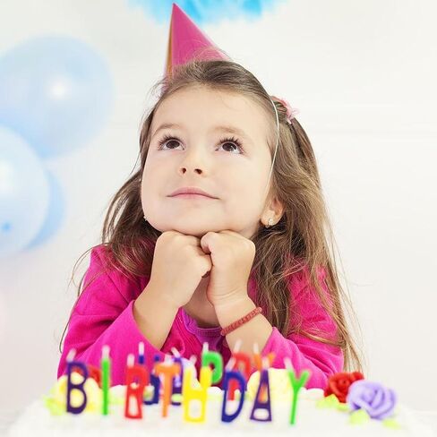 HaiMay 24 Pieces Cone Party Hats Metallic Foil Cone Hats Colorful Party Cone Hats Birthday Paper Hats for Birthday Parties, 6 Colors in Saudi Arabia