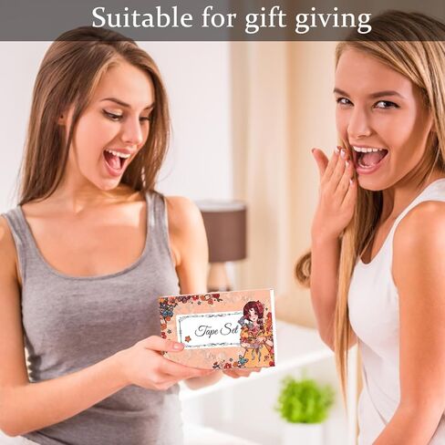 Dizdkizd Pre-Cut Coffee Themed PET Washi Tapes for Journaling, Scrapbooking, Vintage Aesthetic Tape Stickers for Junk Journal, Crafts, Planners, 4 Rolls in Kuwait