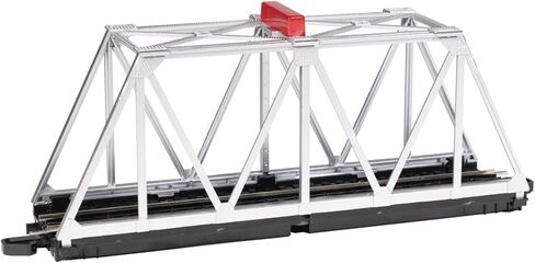 Bachmann Trains - E-Z Track® Truss Bridge with Blinking Light Sliver - HO Scale in Saudi Arabia