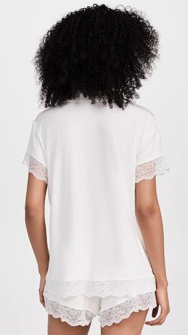 Eberjey Women's Malou Lace Shorts PJ Set in Kuwait