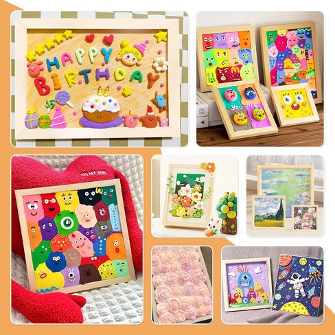 Wooden Canvas Panels Board 12x12 Inch-Square Wooden Panels Art Wood Boards for DIY Painting Crafts Christmas Supplies in Saudi Arabia