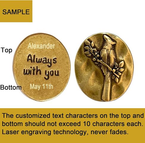 Cardinal Memorial Coin - Vintage Funeral Keepsakes for in Memory of Loved Ones - Pocket Angel Tokens Wedding Presents Remembrance Gifts (Silver/20pcs) in Saudi Arabia