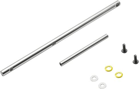 قطع غيار طائرات الهليكوبتر OMPHOBBY M2 EVO OSHM2306 مجموعة عمود الريش الرئيسي والريش بديل أصلي لملحقات طائرات الهليكوبتر OMP Hobby M2-EVO RC قطع غيار in Kuwait