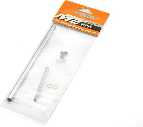 قطع غيار طائرات الهليكوبتر OMPHOBBY M2 EVO OSHM2306 مجموعة عمود الريش الرئيسي والريش بديل أصلي لملحقات طائرات الهليكوبتر OMP Hobby M2-EVO RC قطع غيار in Kuwait