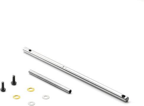 قطع غيار طائرات الهليكوبتر OMPHOBBY M2 EVO OSHM2306 مجموعة عمود الريش الرئيسي والريش بديل أصلي لملحقات طائرات الهليكوبتر OMP Hobby M2-EVO RC قطع غيار in Kuwait