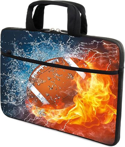 AMARY 11"/12"/13.3 inches Laptop sleeve Chromebook Case Ultrabook Case Notebook Sleeve PC Messenger Bag Tablet Case with Handle Accessory Pocket (AMR13-06) in Saudi Arabia