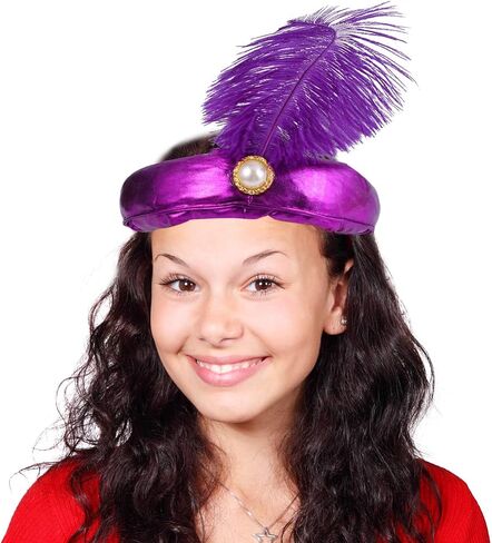 Amosfun Indian Sultan Prince funny party hats sultan king hat sultan headwear Sultan cosplay Hat in Saudi Arabia