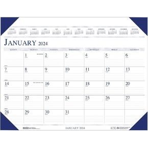 House of Doolittle 2024 Monthly Desk Pad Calendar, Executive, 24 x 19 Inches, January - December (HOD180-24)