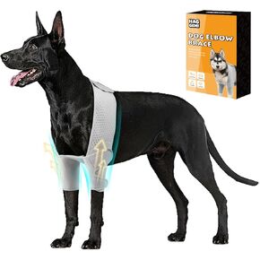 Dog Elbow Protector, Dog Elbow Pads Provides Support and Protection, Prevents Elbow Hygroma, Arthritis, Dysplasia, Elbow Calluses, Helps Wound Healing, Prevents Licking and Biting(XL)
