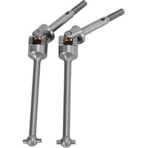 2pcs RC Car Stainless Steel Front CVD Drive Shaft RC Front CVD Driveshaft Axle Set for LMT Axle 1/8 Truck
