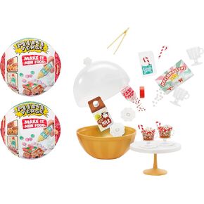 سلسلة MGA's Miniverse Make It Mini Food Holiday Series 1 (عبوتان) مقتنيات صغيرة، موسمية، حشوات للتخزين، تغليف أعمى، DIY، لعب الراتنج، طبق الأصل من الطعام، غير صالح للأكل، جامعي، 8+، in Kuwait