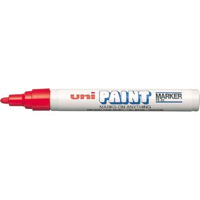 uni-ball uni Paint Marker Bullet Tip Medium Point Px20 Line Width 2.2-2.8mm Red Ref 9001924 [Pack 12]