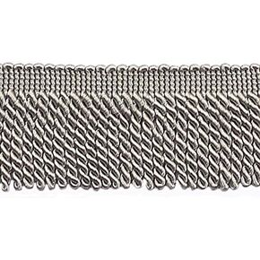 2 1/2" (6cm) Bullion Fringe Trim # EF25, Cool Grey #79 (Light Grey) 10 Yard Value Pack (9.5m/30 ft)