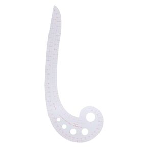 DIY Sewing French Curve Ruler, Metric Sewing Ruler, Comma Grading Ruler Drawing Template Tool, Pattern Making Ruler for Beginner Tailor Designers