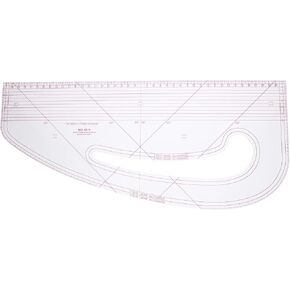 مسطرة نمط منحنى للخياطة مسطرة قياس مترية للمصممين والمبتدئين مثالية لصنع الأنماط ومشاريع خياطة اللحف in Kuwait