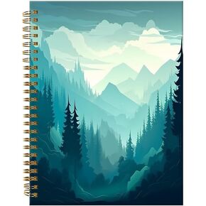 دفتر يوميات حلزوني، A5 مجلات مبطنة بغلاف مقوى للنساء والفتيات مقاس 6 × 8.3 بوصة، ورق سميك 120 صفحة، دفتر كتابة لطيف للكلية للهدايا في مكتب العمل والمدرسة (اللاما اللطيفة) in Kuwait