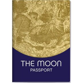Passport to The Moon Mini Notebook