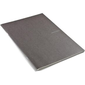 Fabriano EcoQua Notebook, Small, Spiral-Bound, Grid, 70 Sheets, Black
