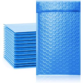 50pcs #000 4x8" Bubble Mailers Padded Envelopes for Valentines Present Birthday Gift Cosmetics Jewelry Packing with Waterproof Self Seal Strip (red hearts, #000 4x8 inch)- TONESPAC in Kuwait