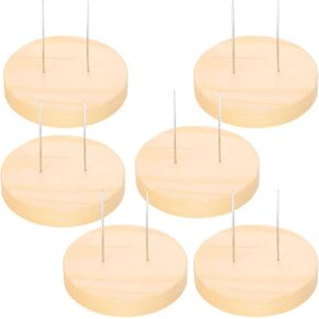 IMIKEYA 6 Set Doll Stands Display Holder Single Needle Felting Doll Display Holders Doll Bracket Support Tedd y Bear Stand for Home