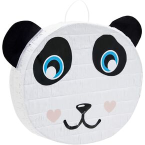 Panda Pinata for Kids Birthday Party Supplies, Animal Baby Shower Decorations (14.6 x 3.0 x 12.4 in)