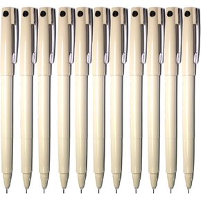 Pilot Hi-tech Point Water-based Ball Point Pen - 0.5mm - Black (Pack of 12 Pens)