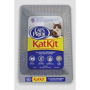 Cat's Pride, Disposable Litter Pan, Includes Pan & Litter All In One (1 Pack)