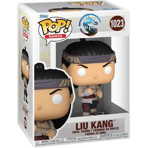 Funko POP Games: Mortal Kombat 1- Liu Kang - (God of Fire) - Mortal Kombat Game Franchise - Collectable Vinyl Figure - Gift Idea - Official Merchandise - for Kids & Adults - Video Games Fans