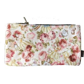 Loungefly Belle Character Floral AOP Cosmetic Pouch