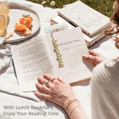 Metal Bookmark Cute Book Accessories Gifts for Women Teacher Readers Book Lovers for Christmas Mother's Day (Merry Christmas Gold) in Saudi Arabia
