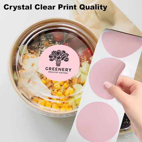 2" Circle Direct Thermal Labels, Thermal Printer Labels for Name Tag, DIY, QR Code, Self-Adhesive Address Shipping Stickers, Green Circle Sticker Labels Compatible with Zebra, Rollo, MUNBYN,750Lables in Saudi Arabia