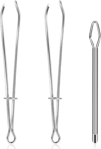 3 Pcs Rope Threader Clip 3 Inches Stainless Steel Drawstring Threaders Easy Threader Needle Sewing Tool for Elastic Metal Easy Pull Hoodie String Threader for Pant Sweatpant in Saudi Arabia